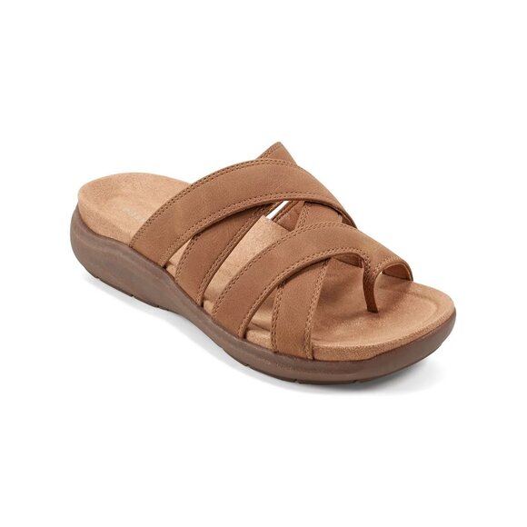 Easy Spirit Westly Sandals Women’s Strappy Comfort Shoes Brown Size 9.5 MSRP $65 - Picture 1 of 5